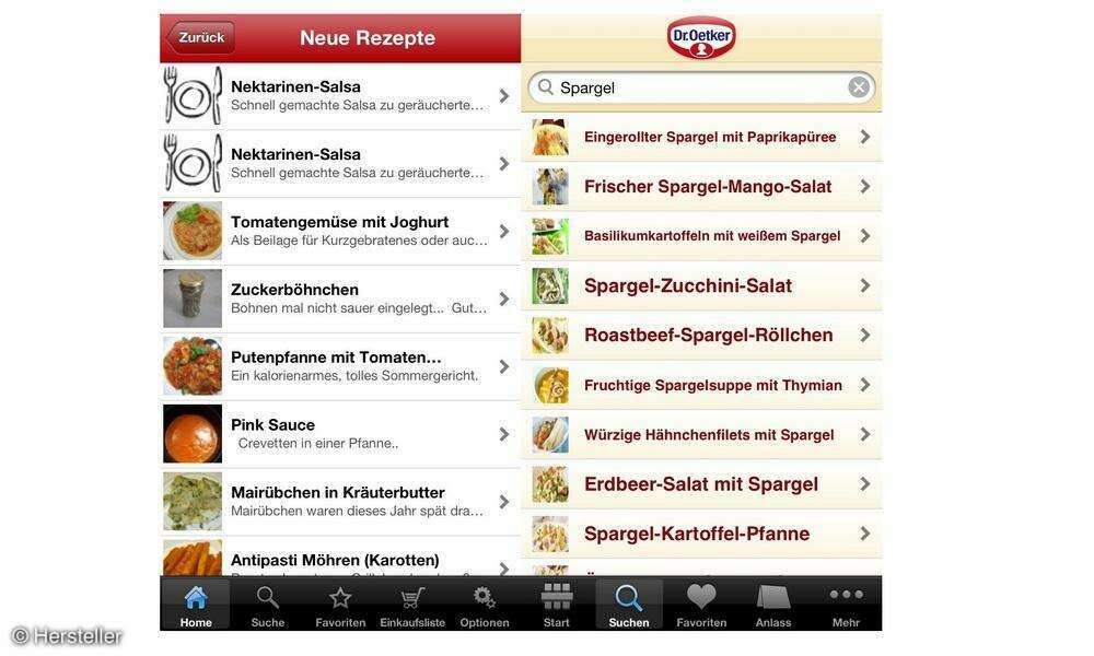 Die besten Koch und RezepteApps connect
