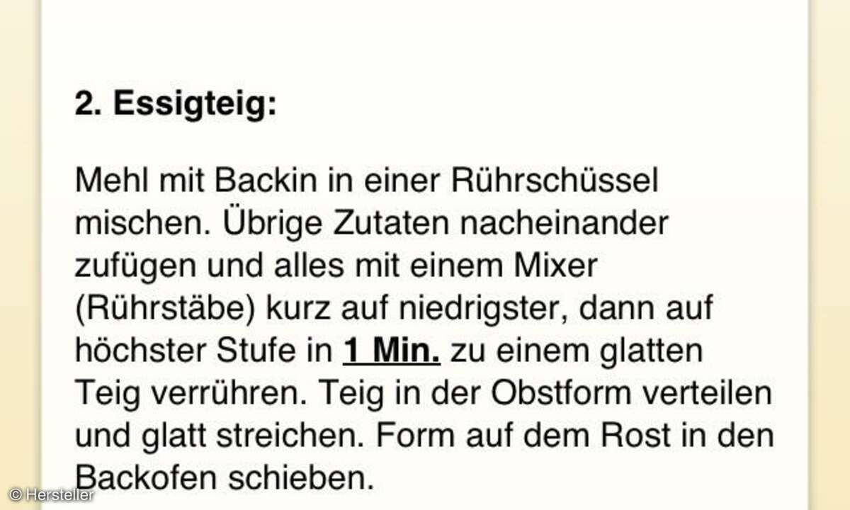 Dr. Oetker Rezeptideen