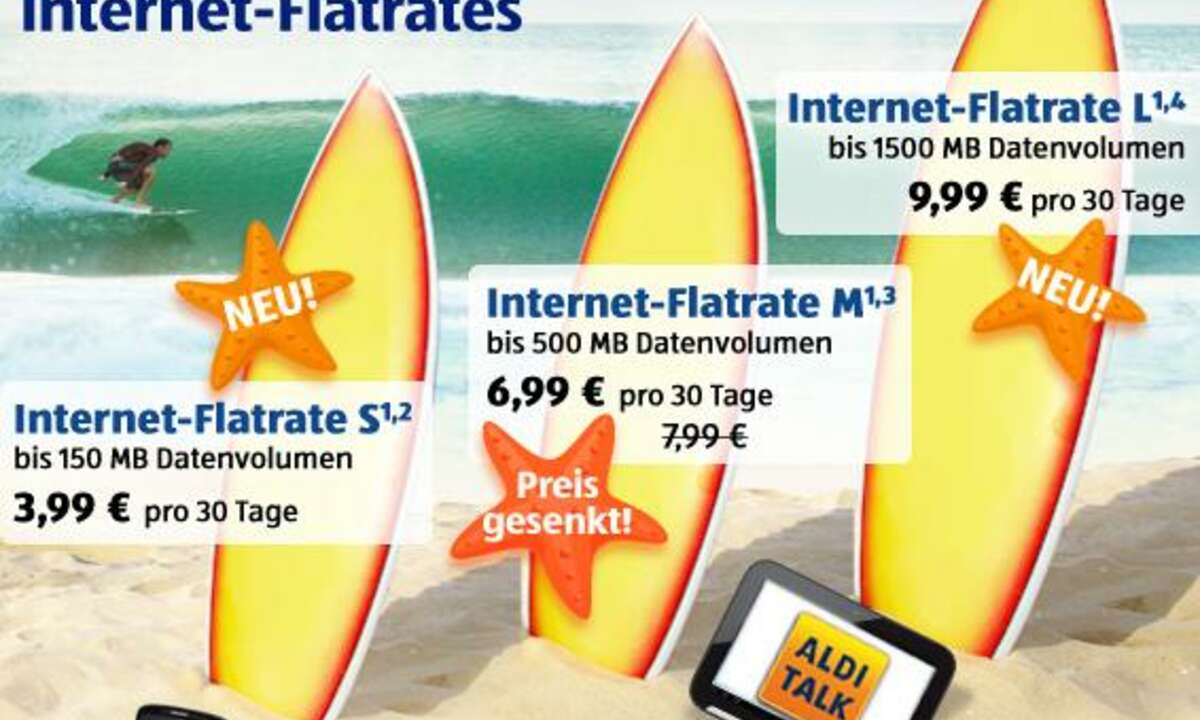 Aldi Talk Internet Flatrate