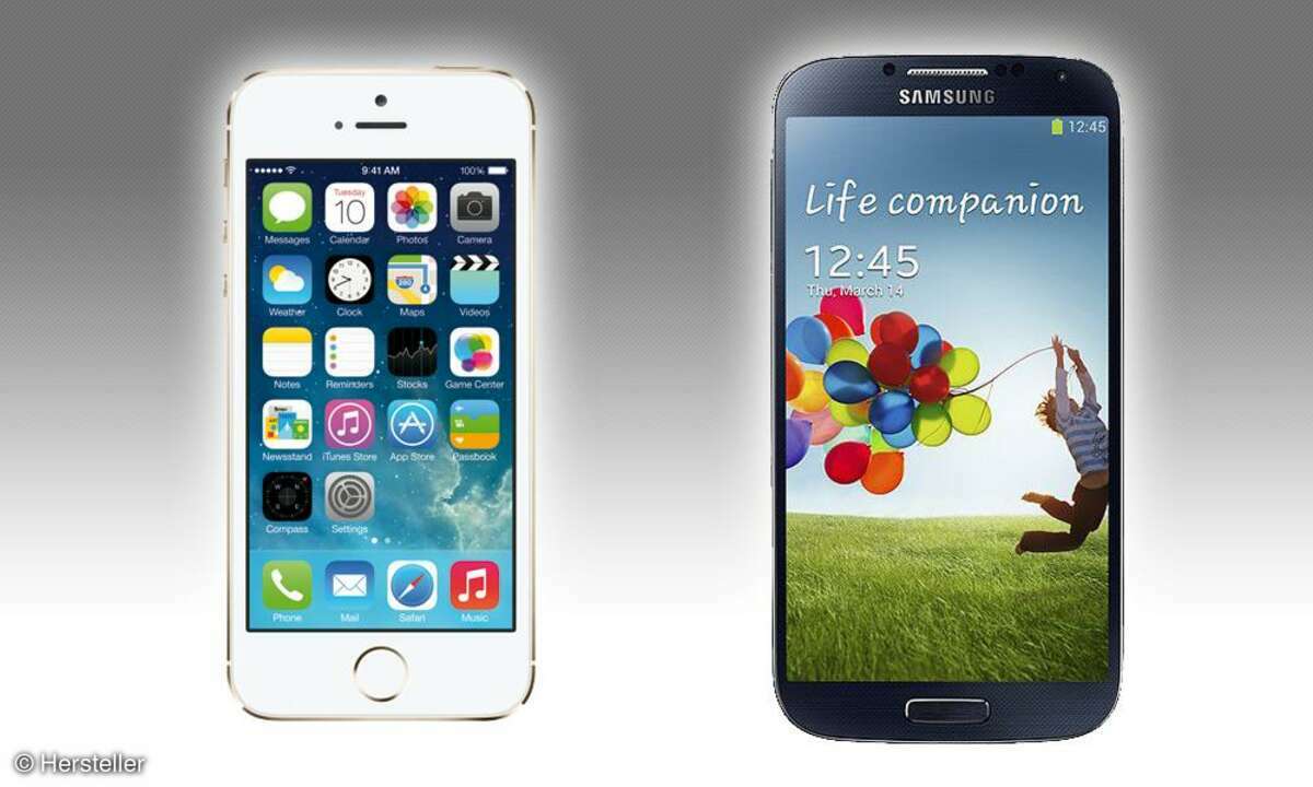 Apple iPhone 5S vs. Samsung Galaxy S4