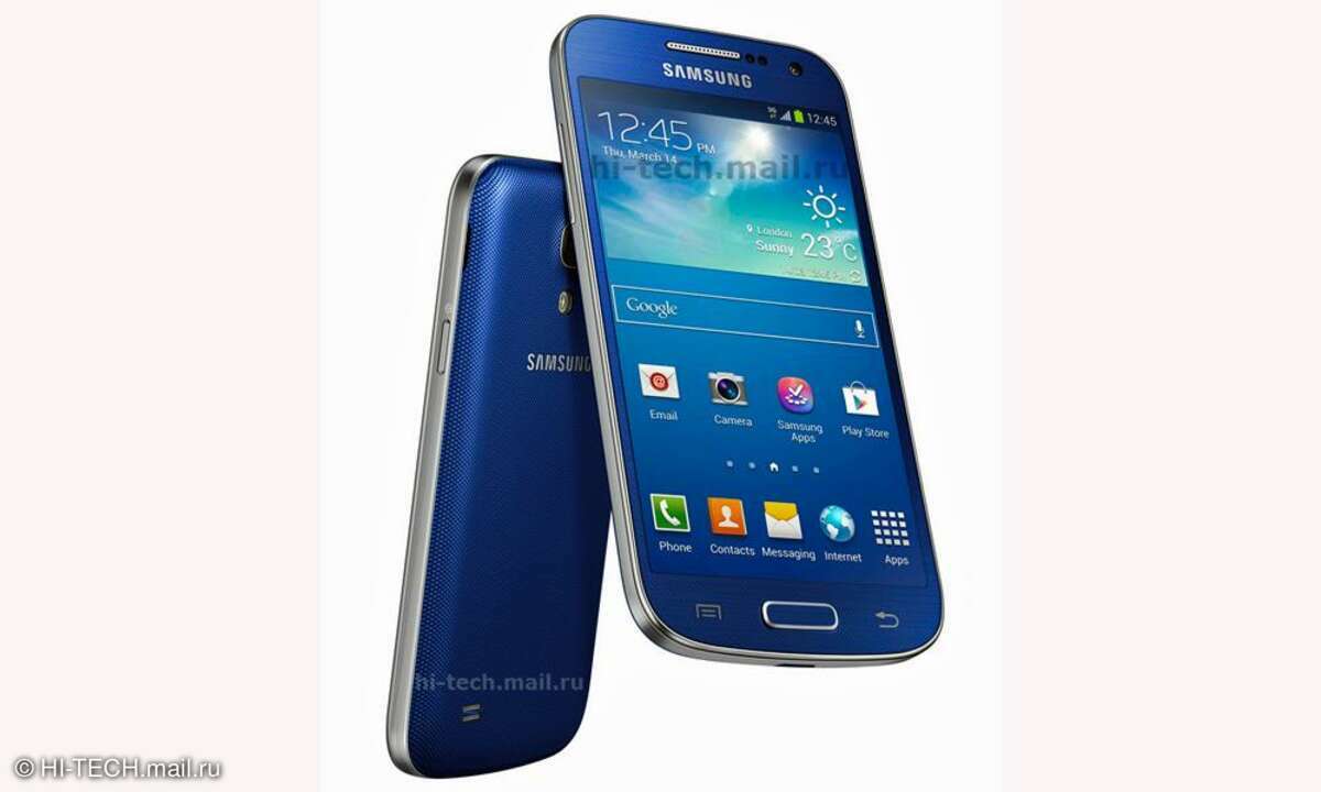Samsung Galaxy S4 mini,blau