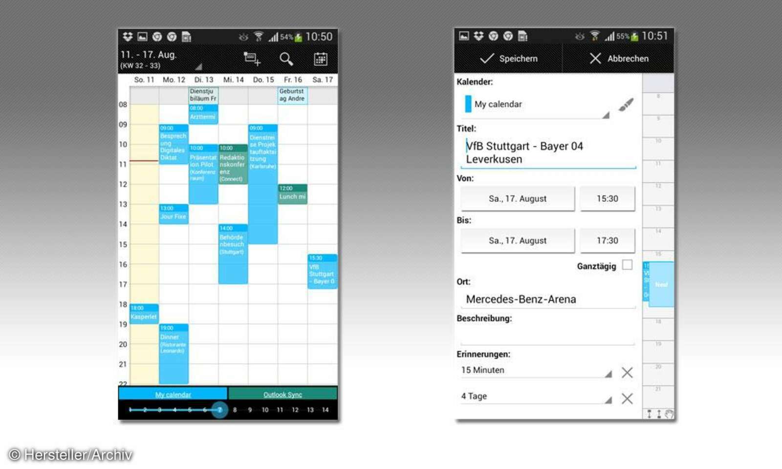 Kalender-Apps für Android im Vergleich - connect