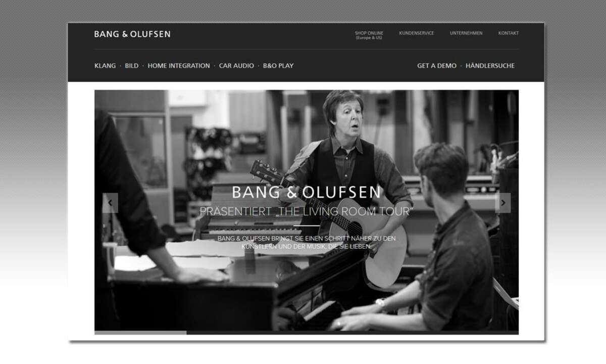 bang & olufsen mccartney