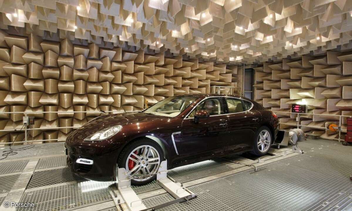 Panamera auf dem Prüfstand