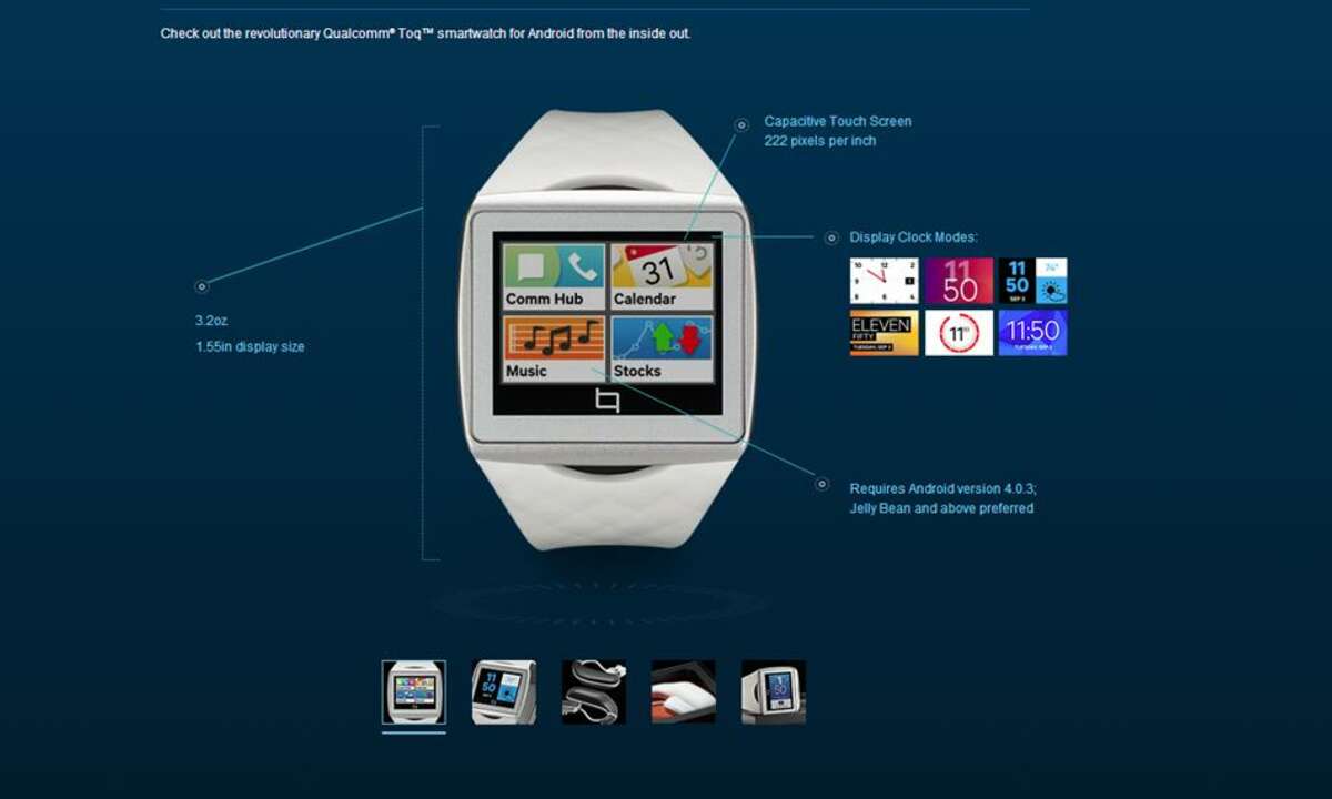Qualcomm Toq,Smartwatch
