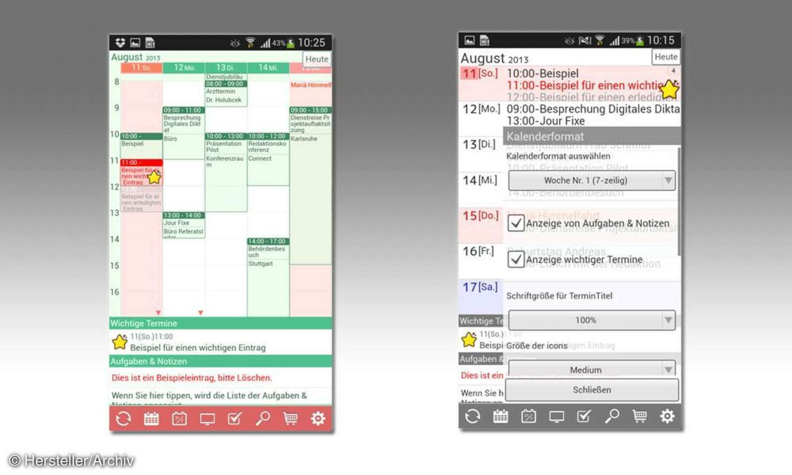 Kalender-Apps für Android im Vergleich - connect