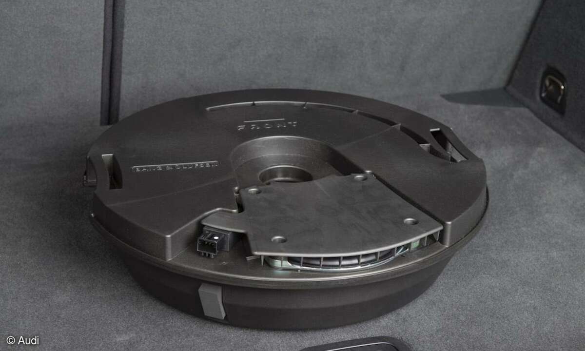 Subwoofer von B&O ausgebaut