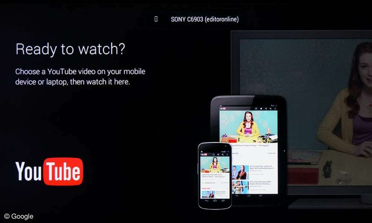 Chromecast Youtube