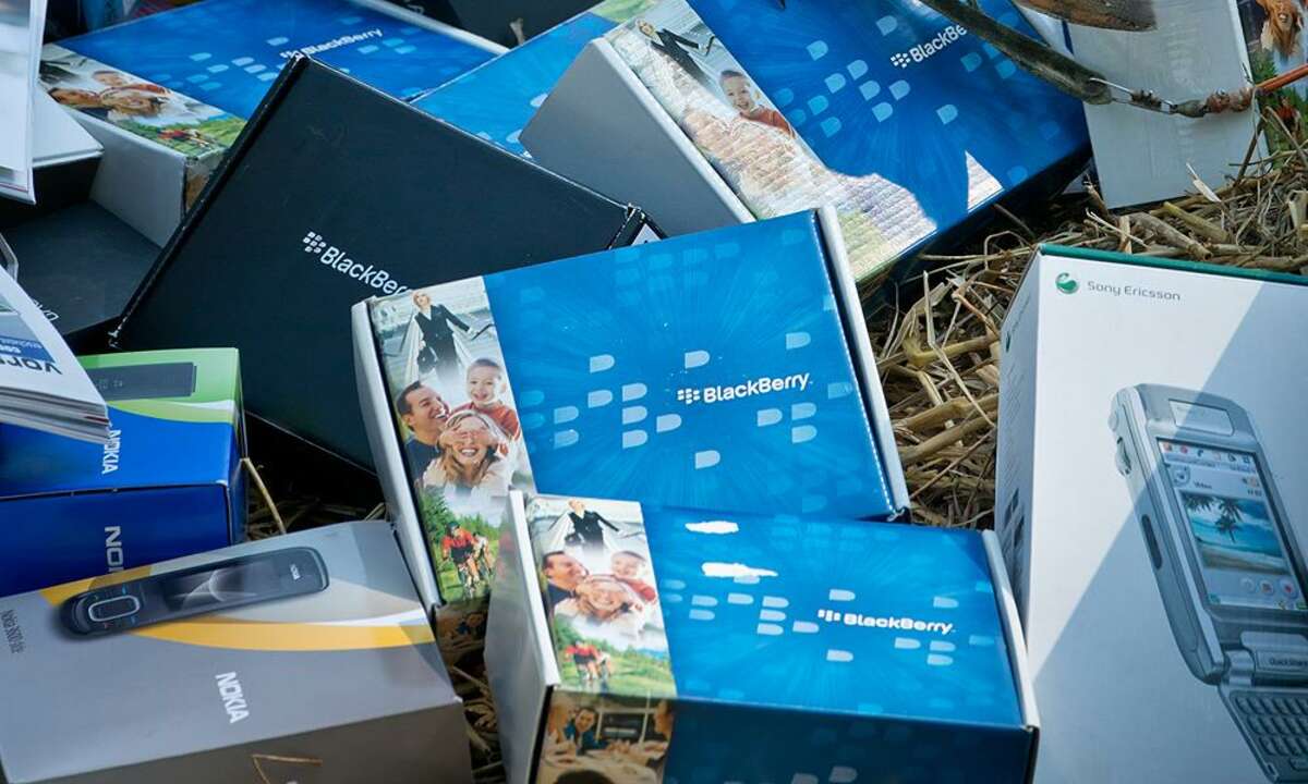 Handys zum Recyclen
