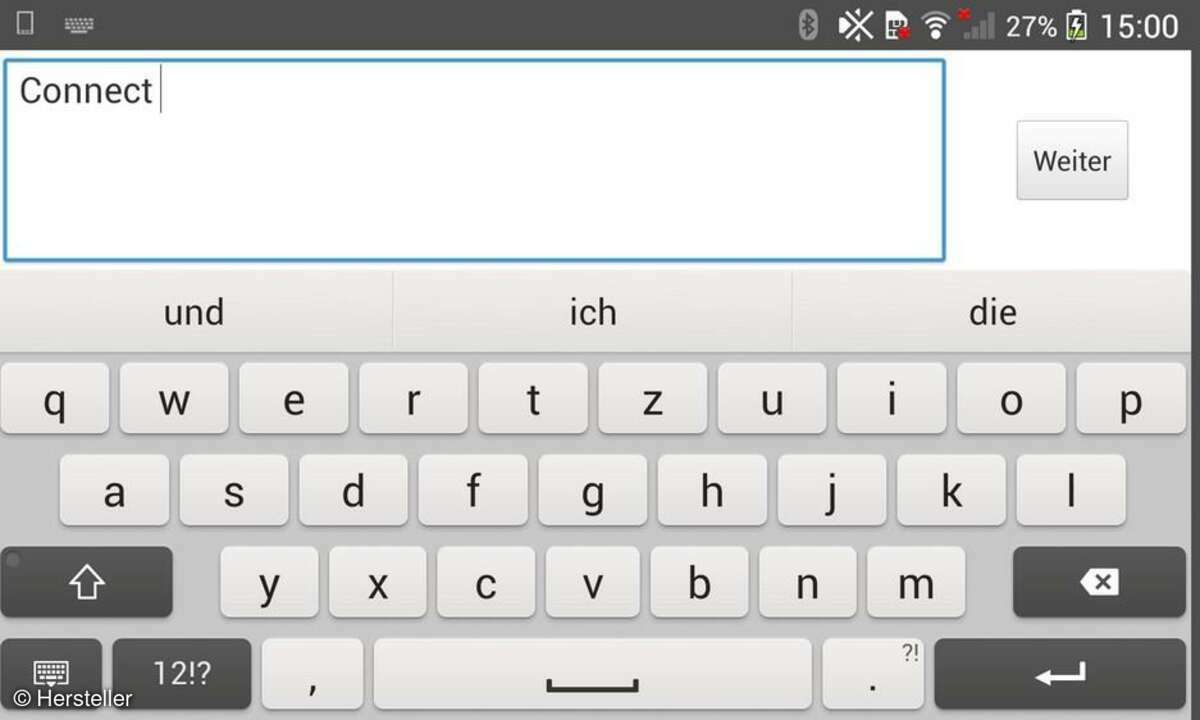 Das Tastaturlayout