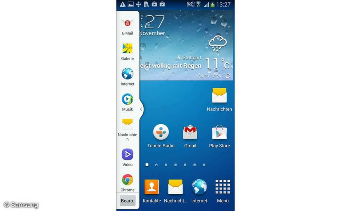 Samsung Touchwiz Screenshot