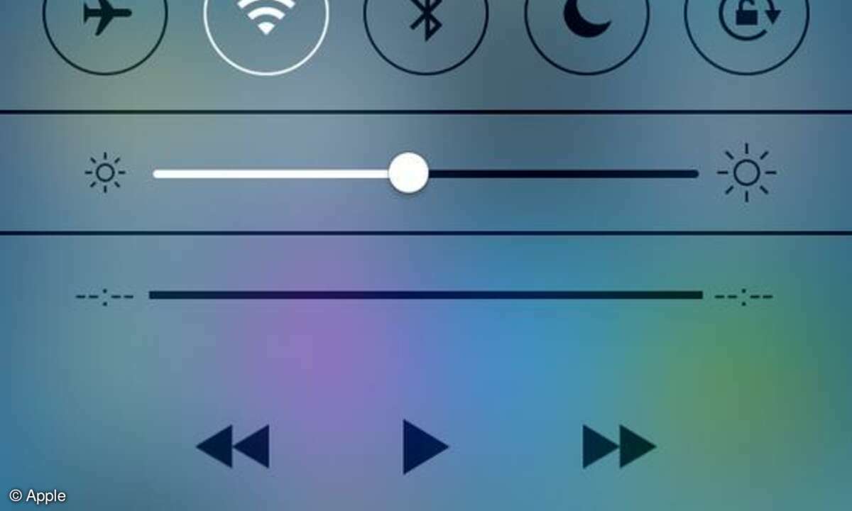 iOS 7, Screenshot