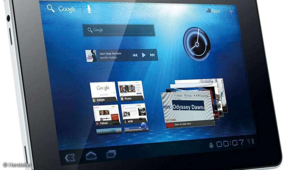 Huawei MediaPad: Update auf Android 4