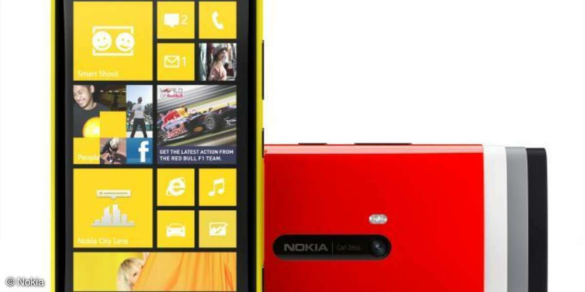 Nokias neues Flagschiff: Das Lumia 920 präsentiert sich farbenfroh.