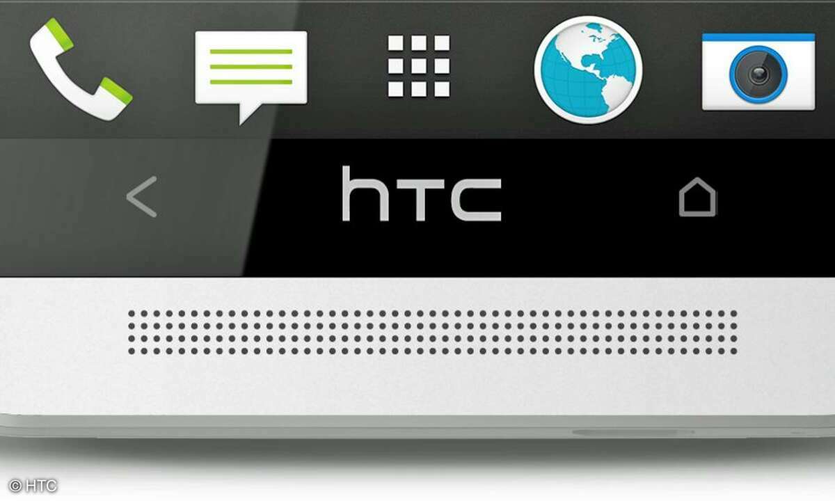 HTC One, Ausschnitt