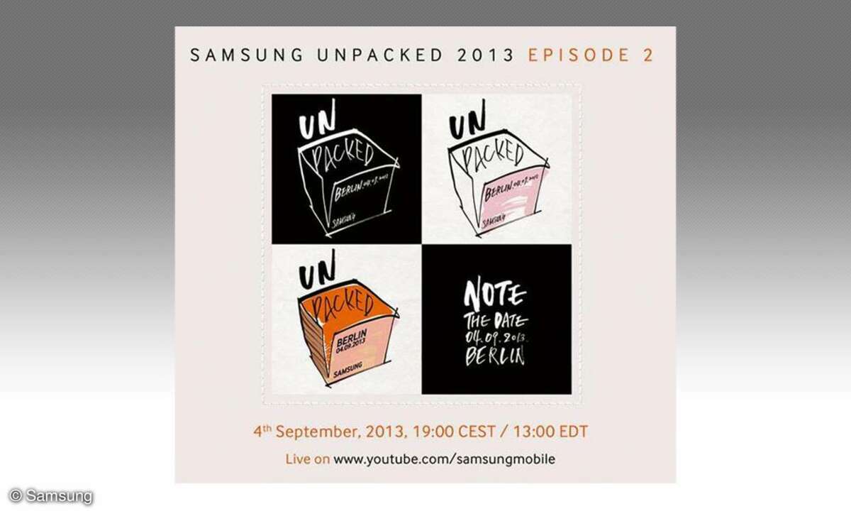 Samsung Unpacked Event 2013