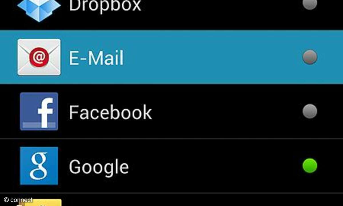 Mail-Accounts einrichten
