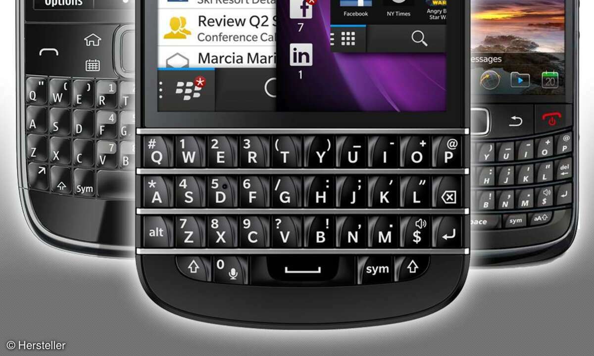 Smartphones mit Tastatur