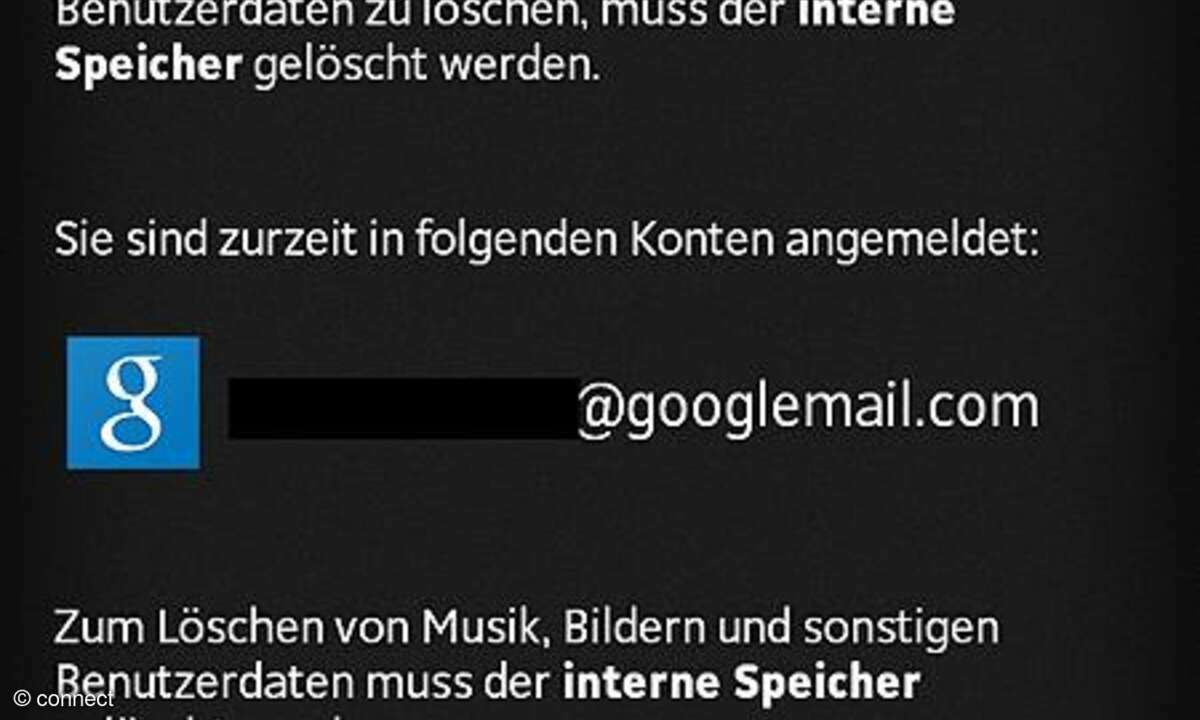 Smartphone löschen und zurücksetzen