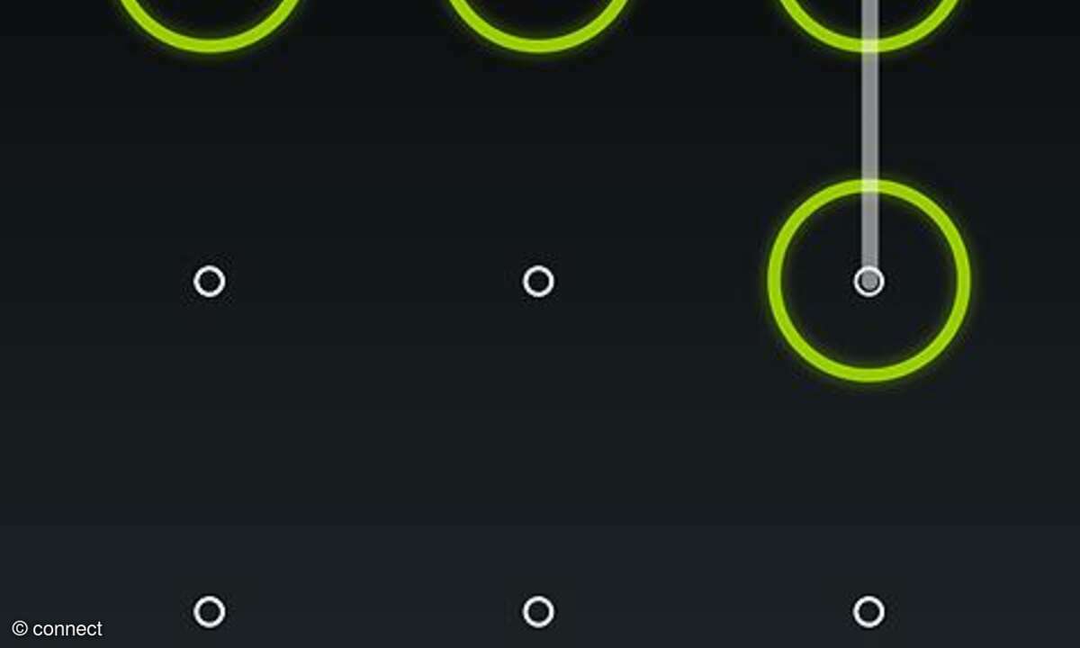 Touchscreen sperren