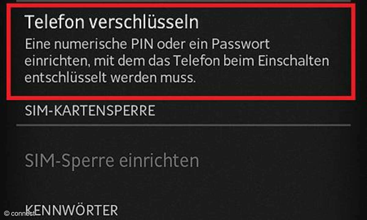 Telefon verschlüsseln