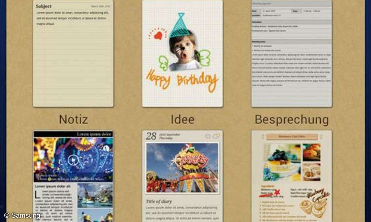 Samsung Galaxy Note 2: Buddy Seite