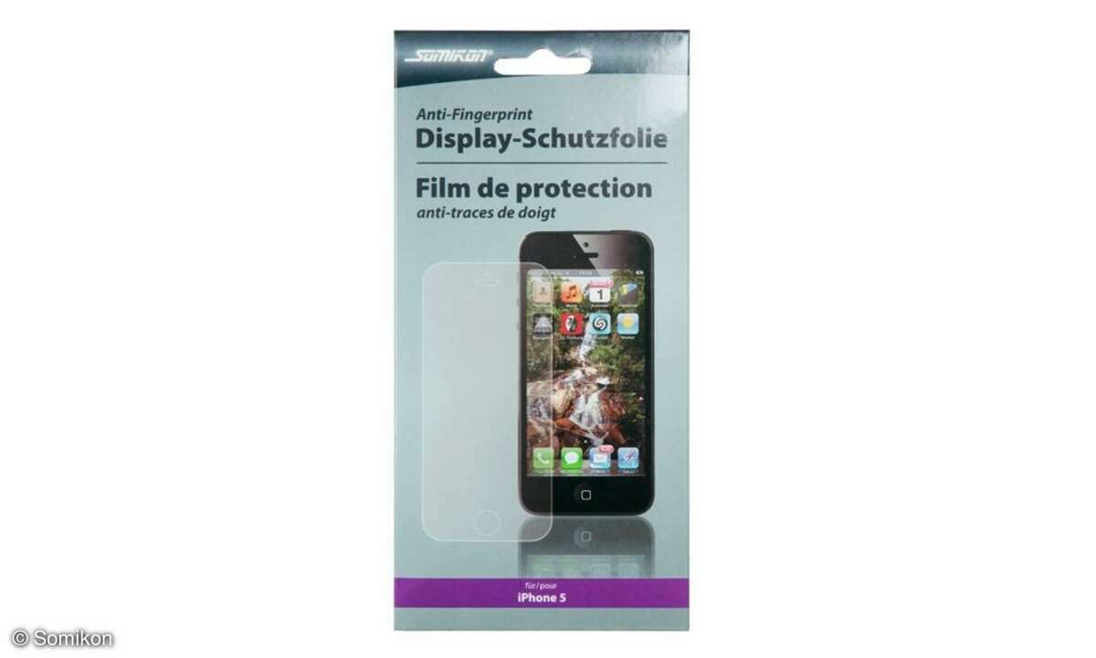 Somikon Anti Fingerprint Displayschutzfolie