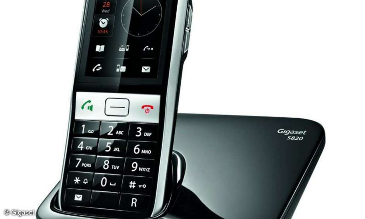 Gigaset S820, Dect-Schnurlostelefon
