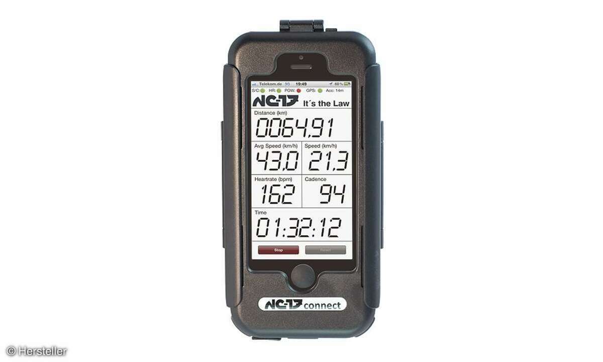 NC-17 iPhone 5 Bike Case