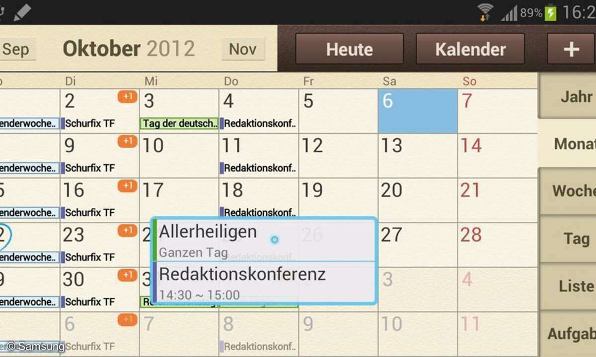 Samsung Galaxy Note 2 Air View