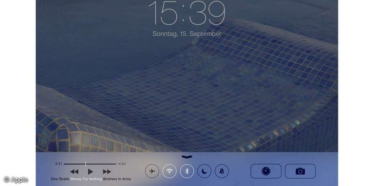 Apple, iOS7, konfigurieren, Screenshot
