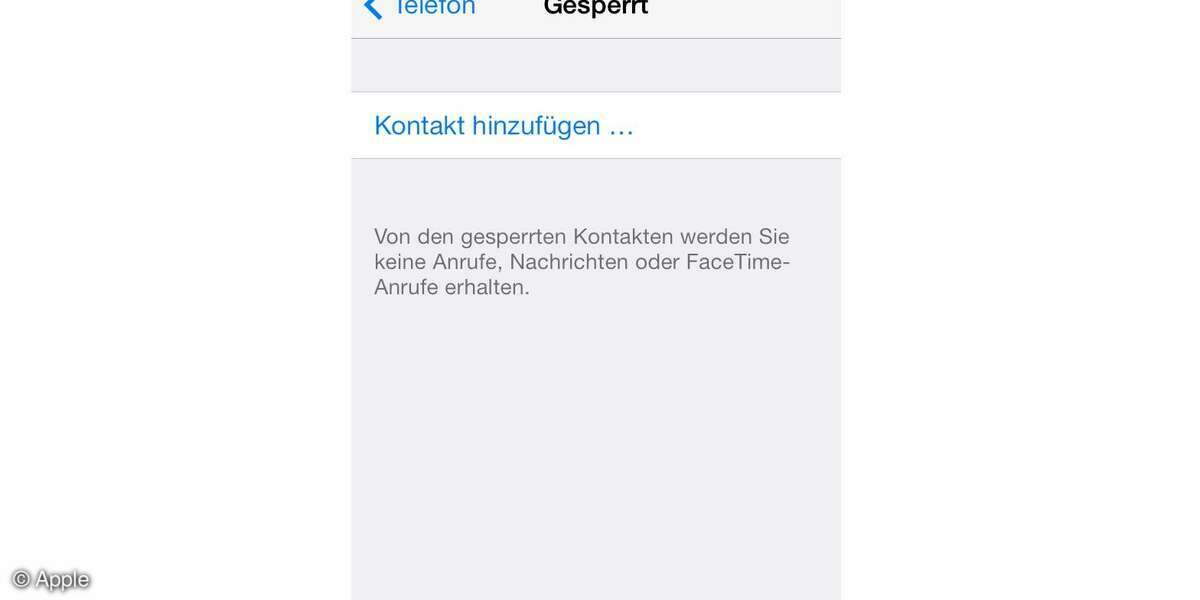 Apple, iOS7, konfigurieren, Screenshot