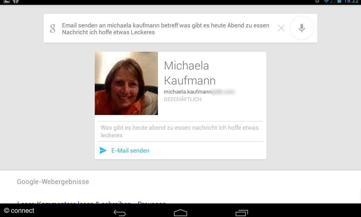 Google Sprachsteuerung