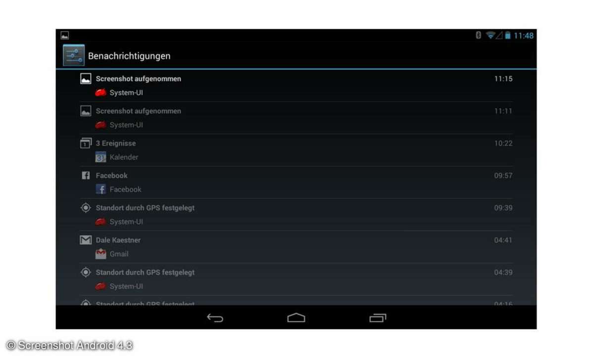 Android 4.3, Google, Software
