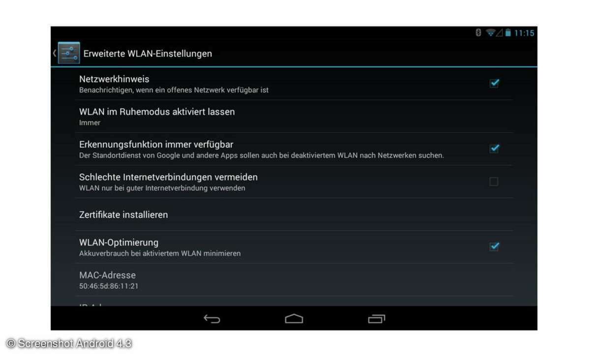 Android 4.3, Google, Software