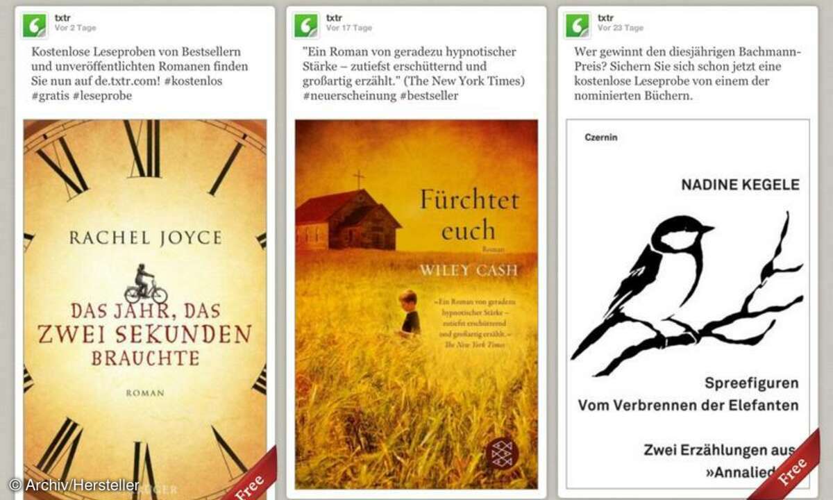 Txtr E-Books
