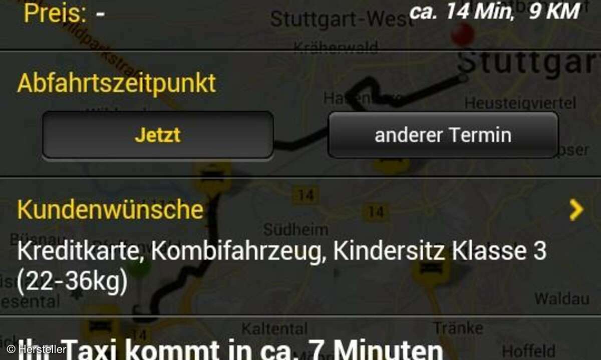 taxi.eu Android