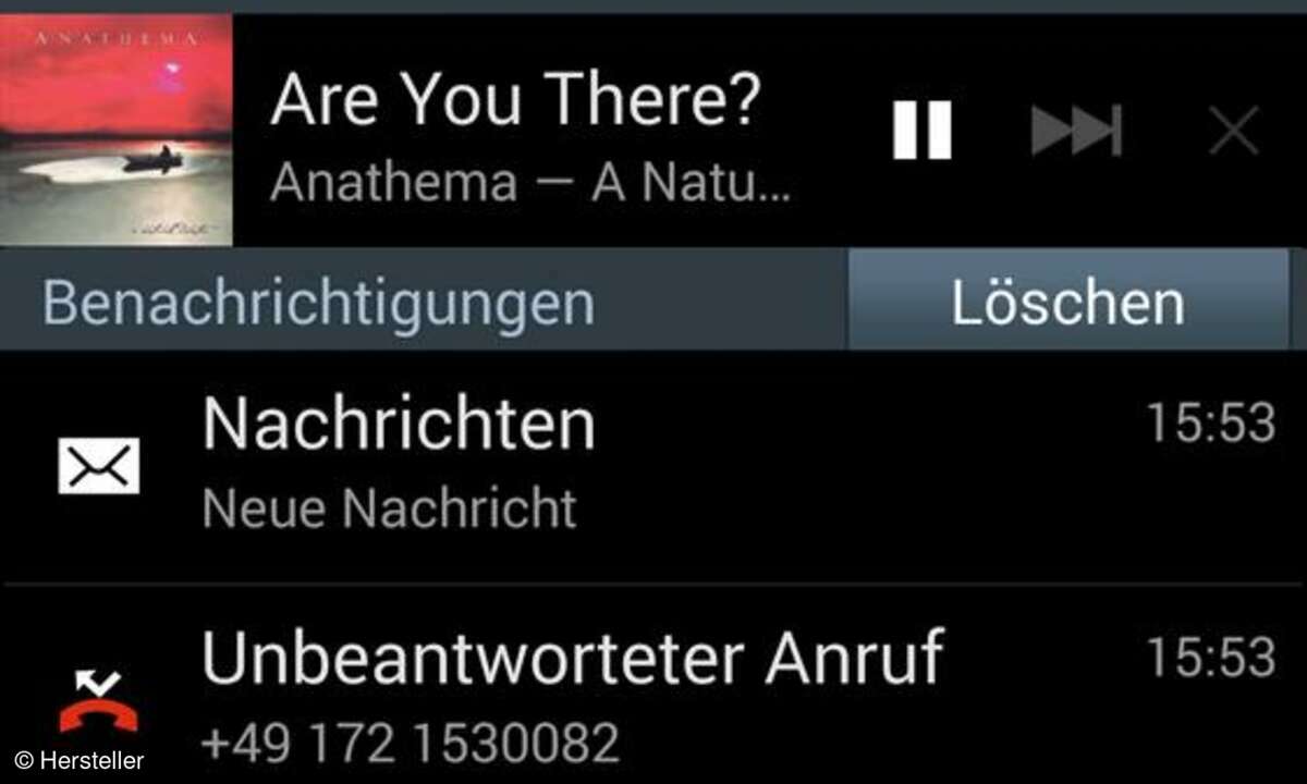 Android 4, Screenshot