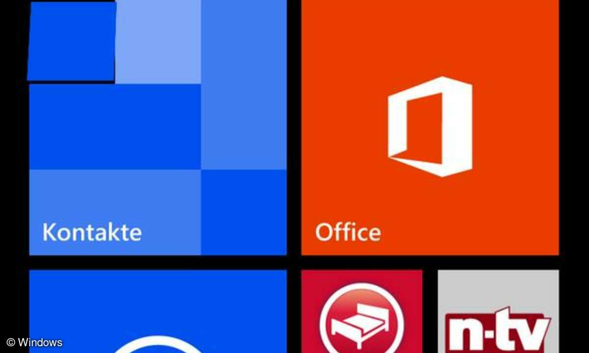 Windows Phone 8, Screenshot