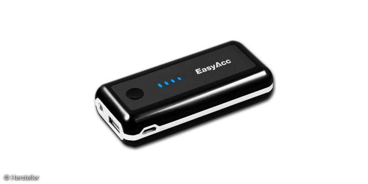EasyAcc 5600mAh PowerBank mit LED-Lampe
