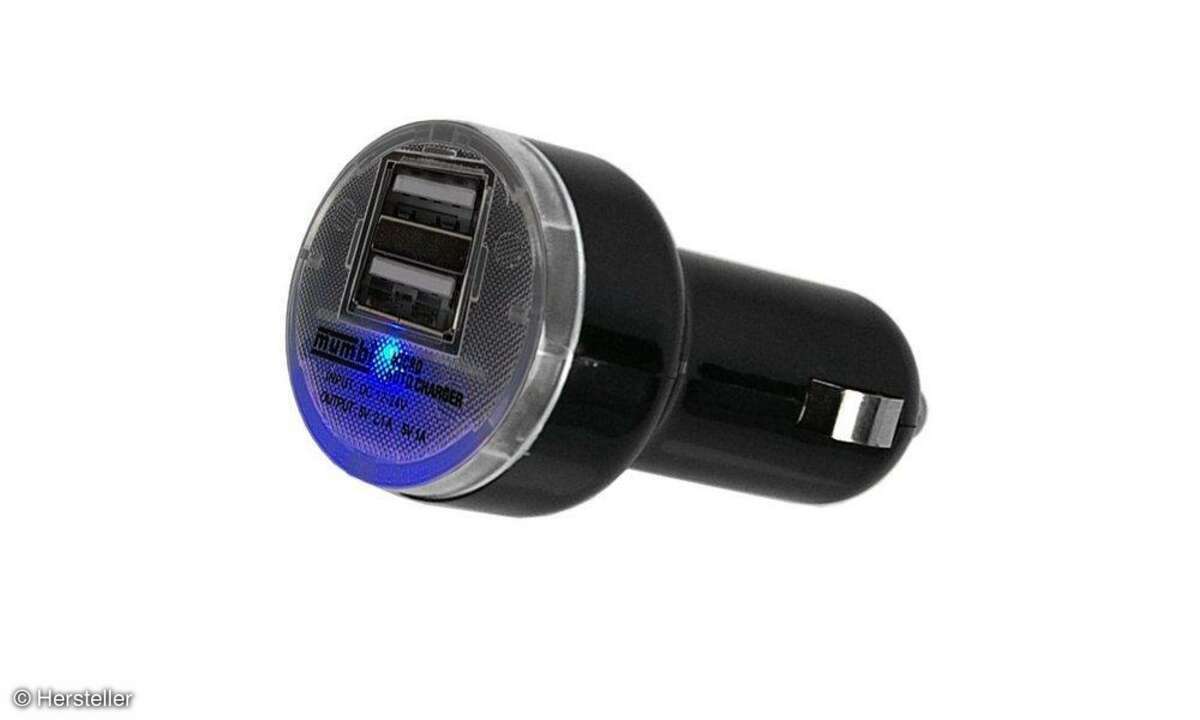 mumbi USB-KFZ Adapter mit 2 Ports