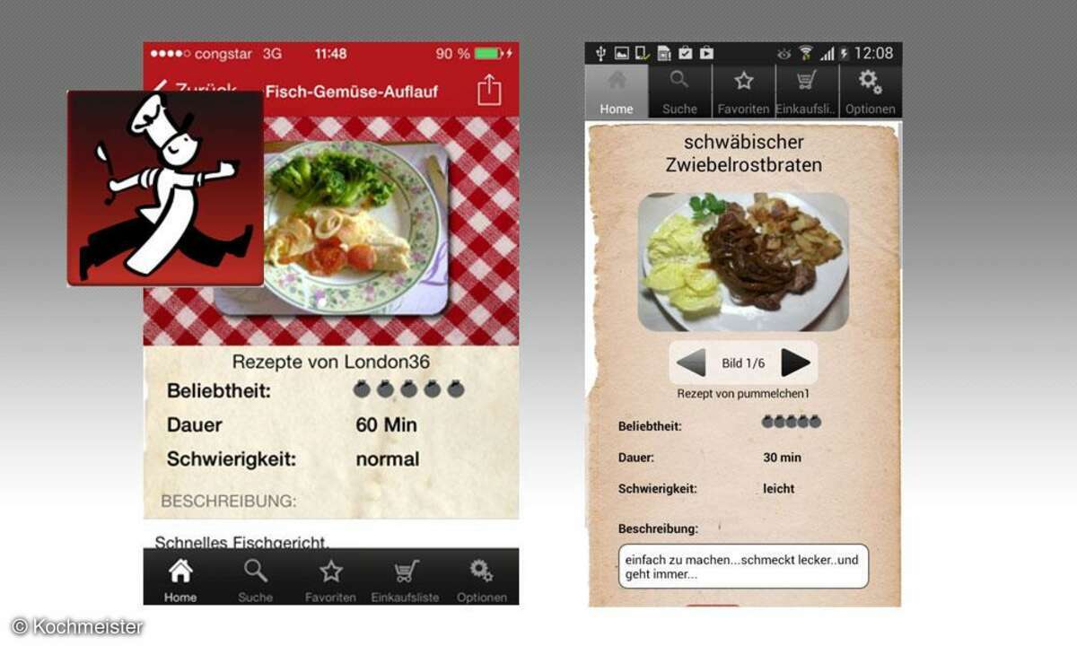 Koch-Apps, Kochmeister