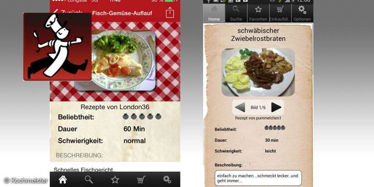Koch-Apps, Kochmeister