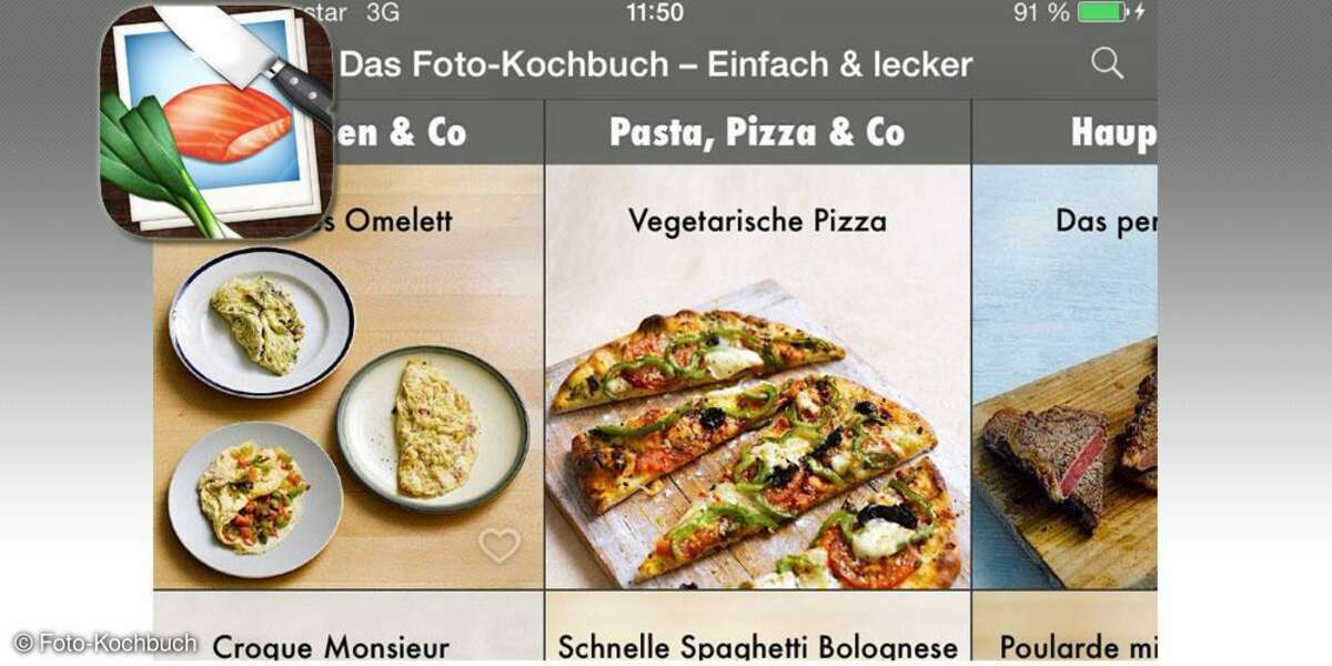 Koch-Apps, Foto-Kochbuch, Logo