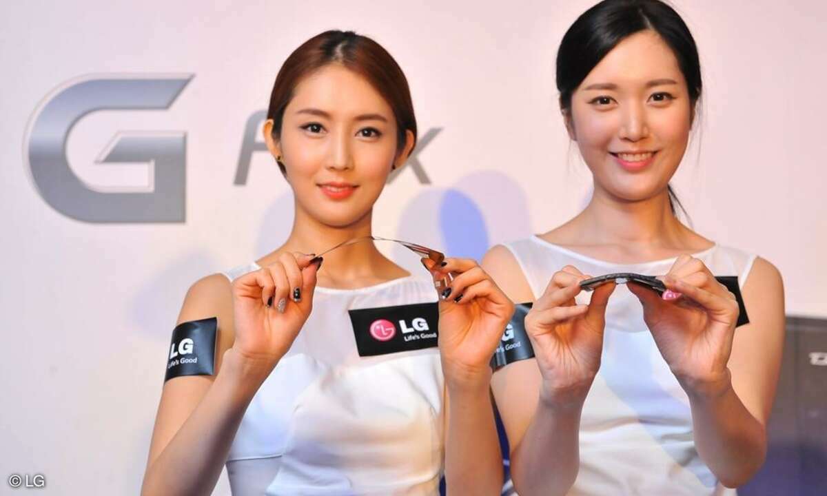 LG G Flex, Curved-Display, Smartphone, LG