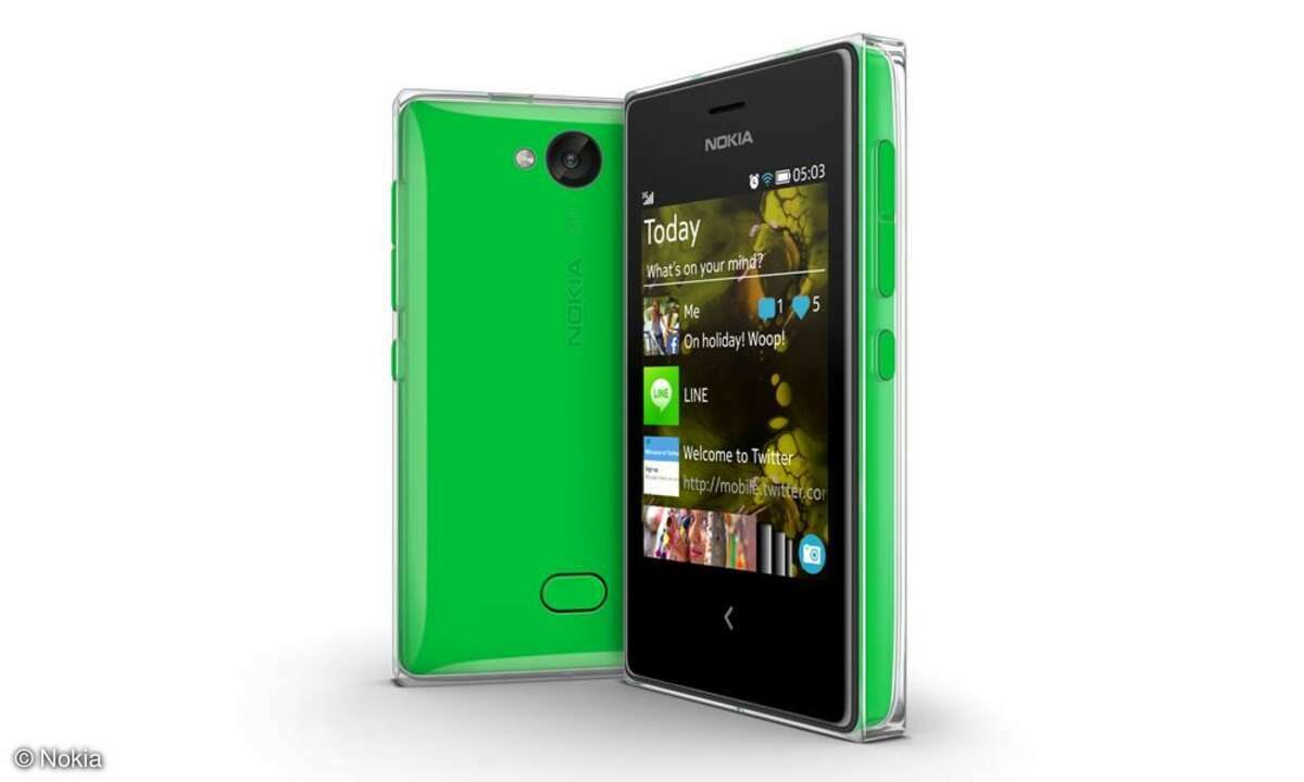Nokia Asha 503, Handy