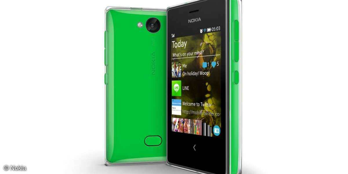 Nokia Asha 503, Handy