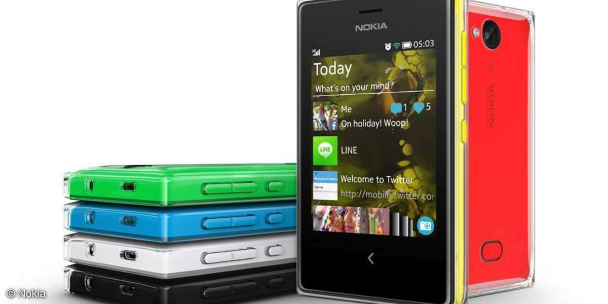 Nokia Asha 503,Handy