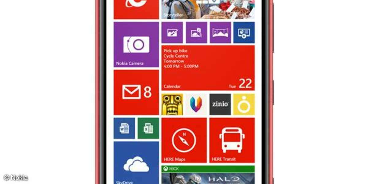 Nokia Lumia 1520, Windows Phone 8